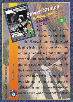 1994 Select Cazaly Classics #26 Steven Stretch Back